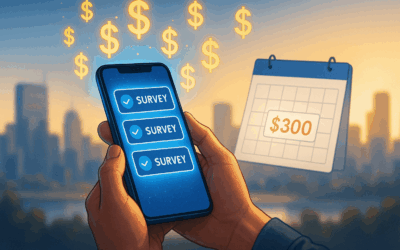How I Turned My Phone Into a $300/Month Side Hustle in Just Weeks