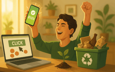 I Earned $0.12/Hour Clicking Ads—Then I Made $120 In a Day With This Green Hustle